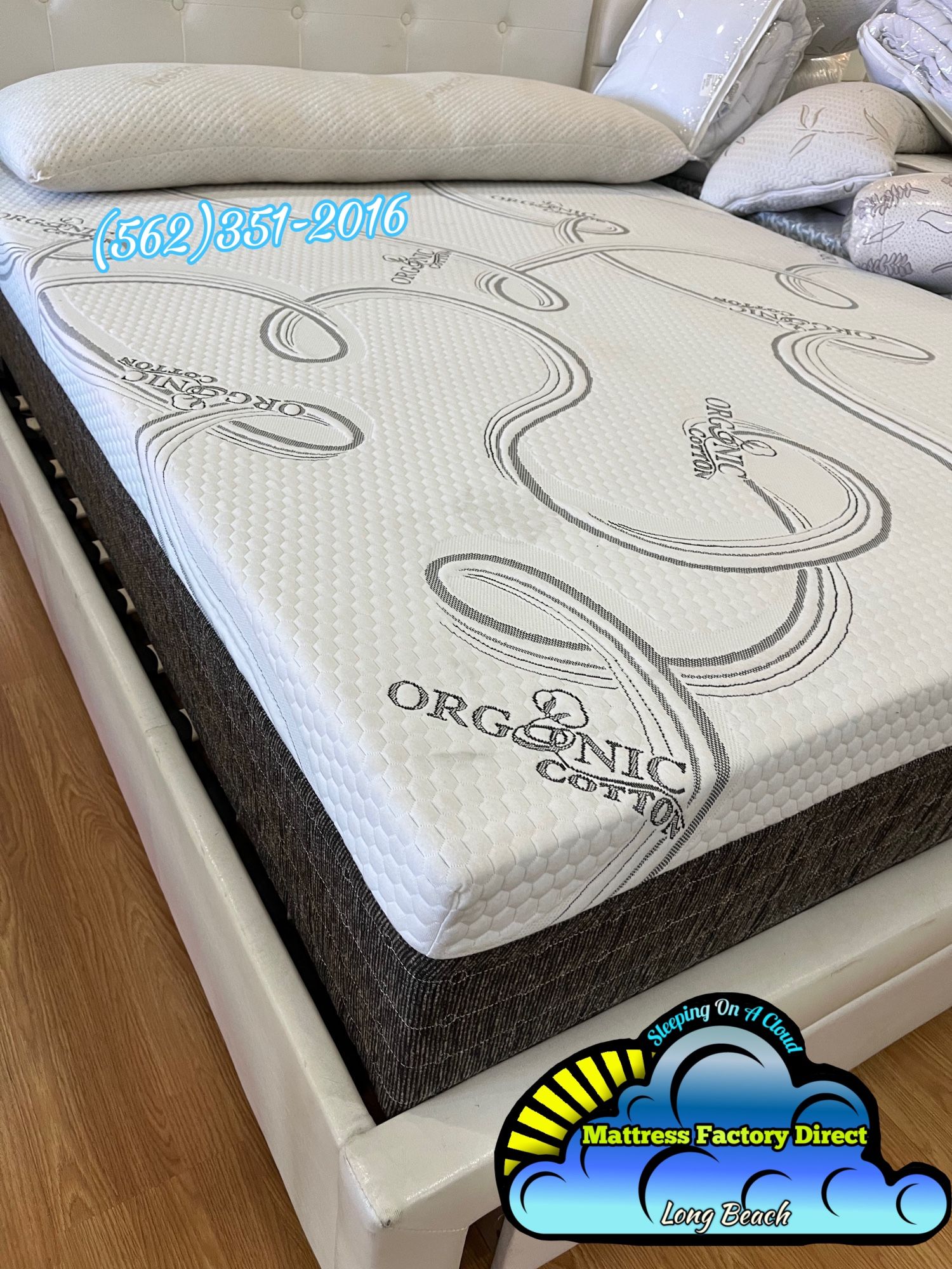 Queen Memory Foam Mattress Foam Boxspring Included