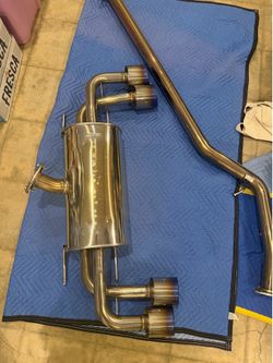 A'PEXi RS Evolution Quad-Type Catback Exhaust + TRD GR MUFFLER GARNISH