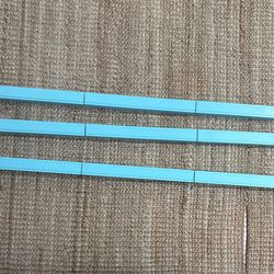 Crate and Barrel Wood Kids Gallery Art Rails