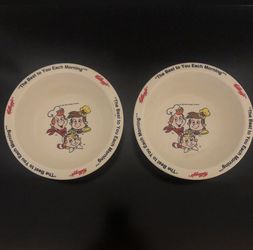 Kellogg’s 1995 Cereal Bowls 