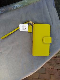 Coach leather bag
