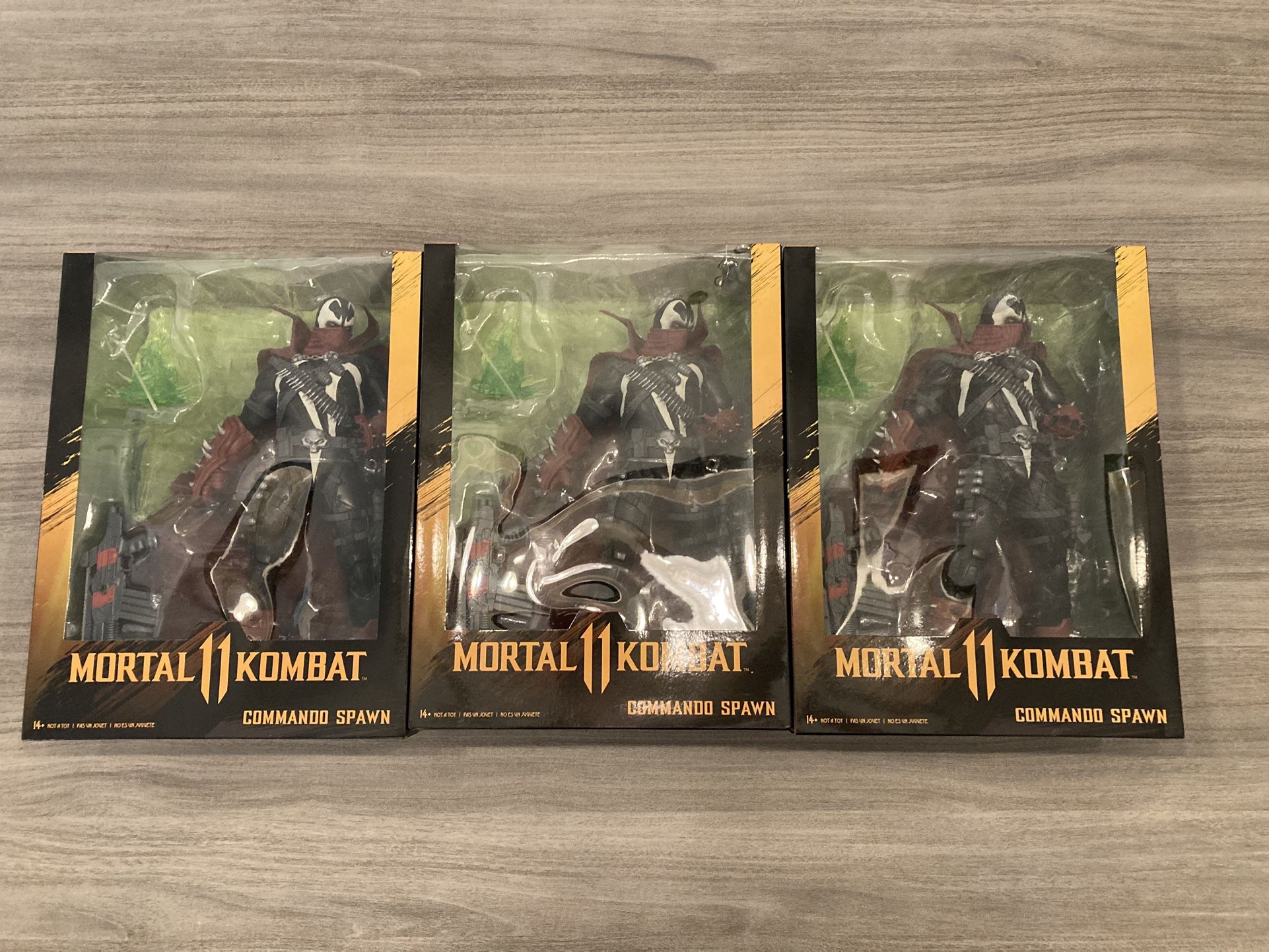 NEW!! (All 3 for only $20) 12 inch MK11 Commando Spawn