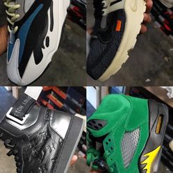 Gucci Yezzy Red Bottom Louie Vuitton Nike Jordan Sneakers 