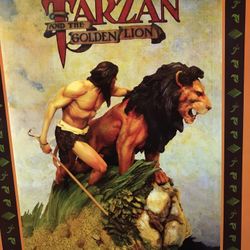 Tarzan And The Golden Lion Statue