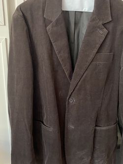 Two DKNY XL Mens Corduroy Coats