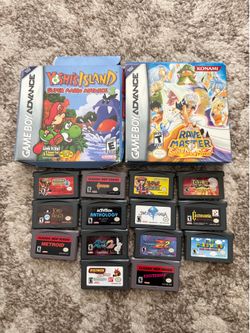 Nintendo gameboy advance games 25 each