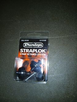 Dunlop straplok strap retainer system