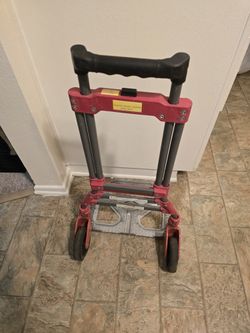 Milwaukee Hand Trucks 73333 Fold-Up Convertible Hand Truck, 4-Piece Frame, 300 lb Capacity