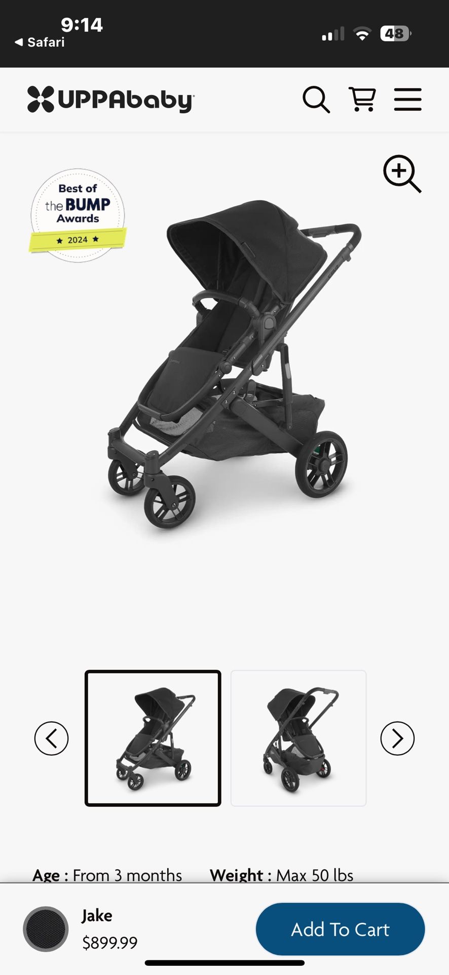 Uppababy Cruz V2