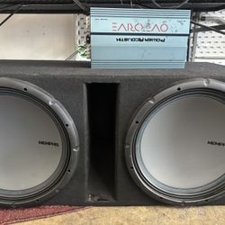 15” Sud Woofers In The Box With 3000 Watt Amp