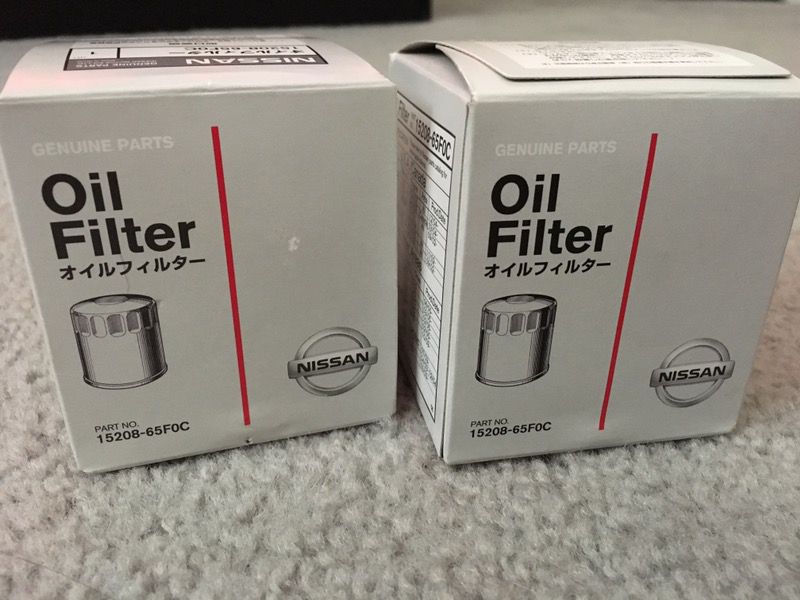 OEM Nissan 350z Oil Filters