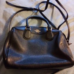 Coach Leather Shoulder Purse 