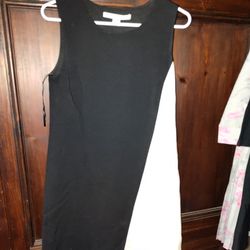 Black And White Dress Size 2