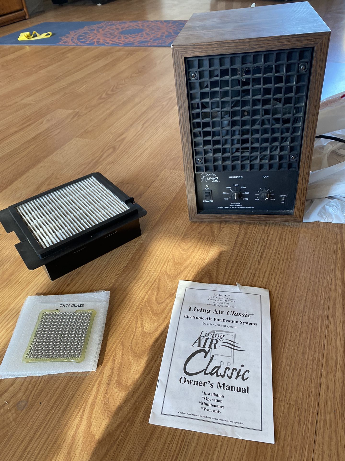 Living Air XL-15 Ozone Ionizer Classic Air Purifier