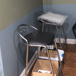 Set Of Two Bar Stools 