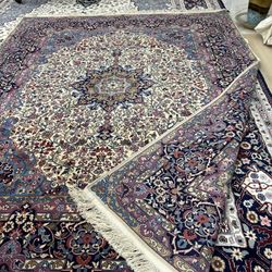8x10 Feet Persian Tabriz Handmade Rug