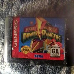 Power rangers Sega Game 1990's
