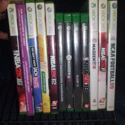 Xbox 360 + Xbox One Games 
