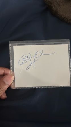 Chris Paul autograph