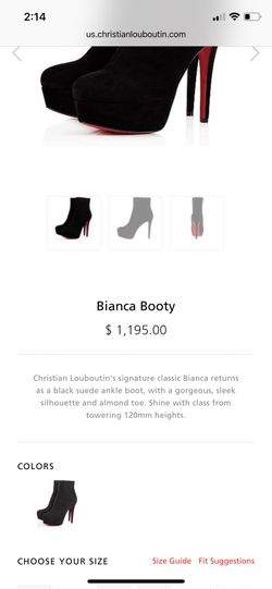 Christian Louboutin s Bianca Booty 120 for Sale in Las Vegas NV