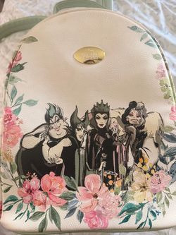 Disney Villains Floral Mini Backpack