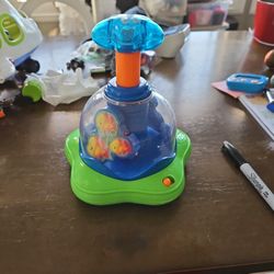 Bright Stars Blue Push And Spinner Toy