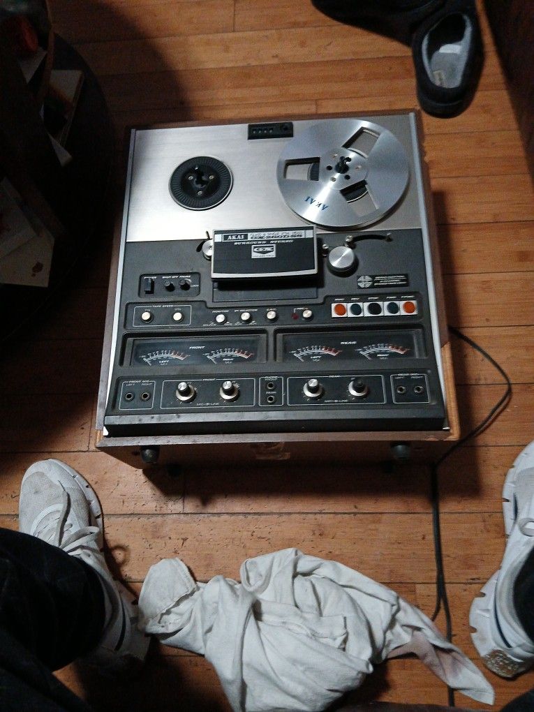 Vintage Akai GX-280 DSS 2/4 Channel Quadrophonic Auto Reverse Reel To Reel Recorder