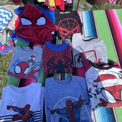 Toddler boy Spider Man