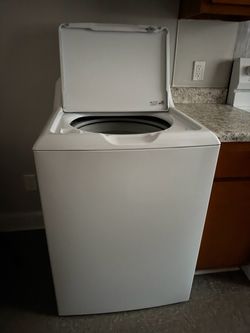White Top-Load Washing Machine