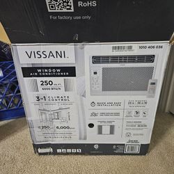 Vissani ac window unit new