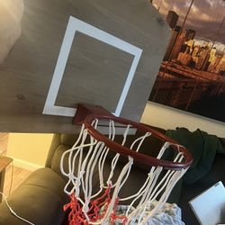 Wood Basketball, Hoop