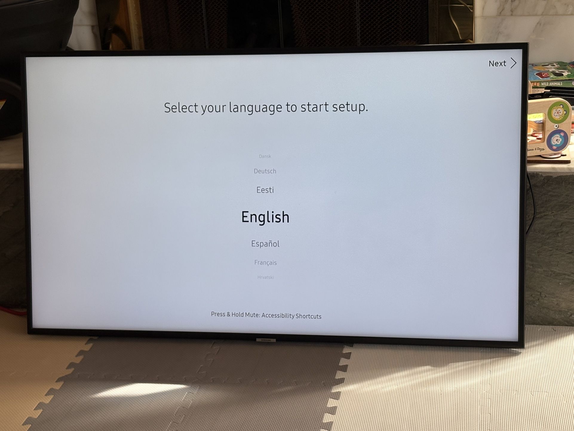 55” LCD Samsung model UN50NU6950F