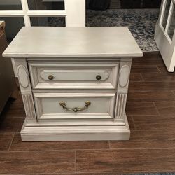 2 Bedside Tables- Real Wood! 