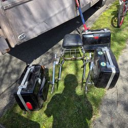Oem Honda Saddlebags And Cargo Rack
