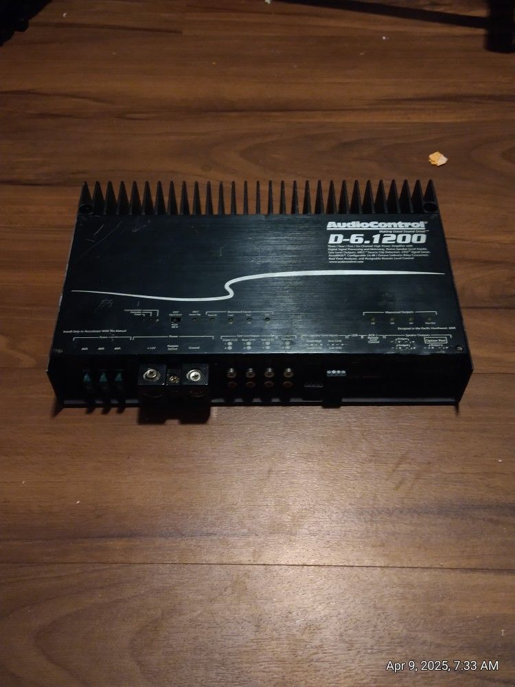 Audio Control D-6. 1200