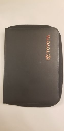 Genuine toyota folder sleeve
