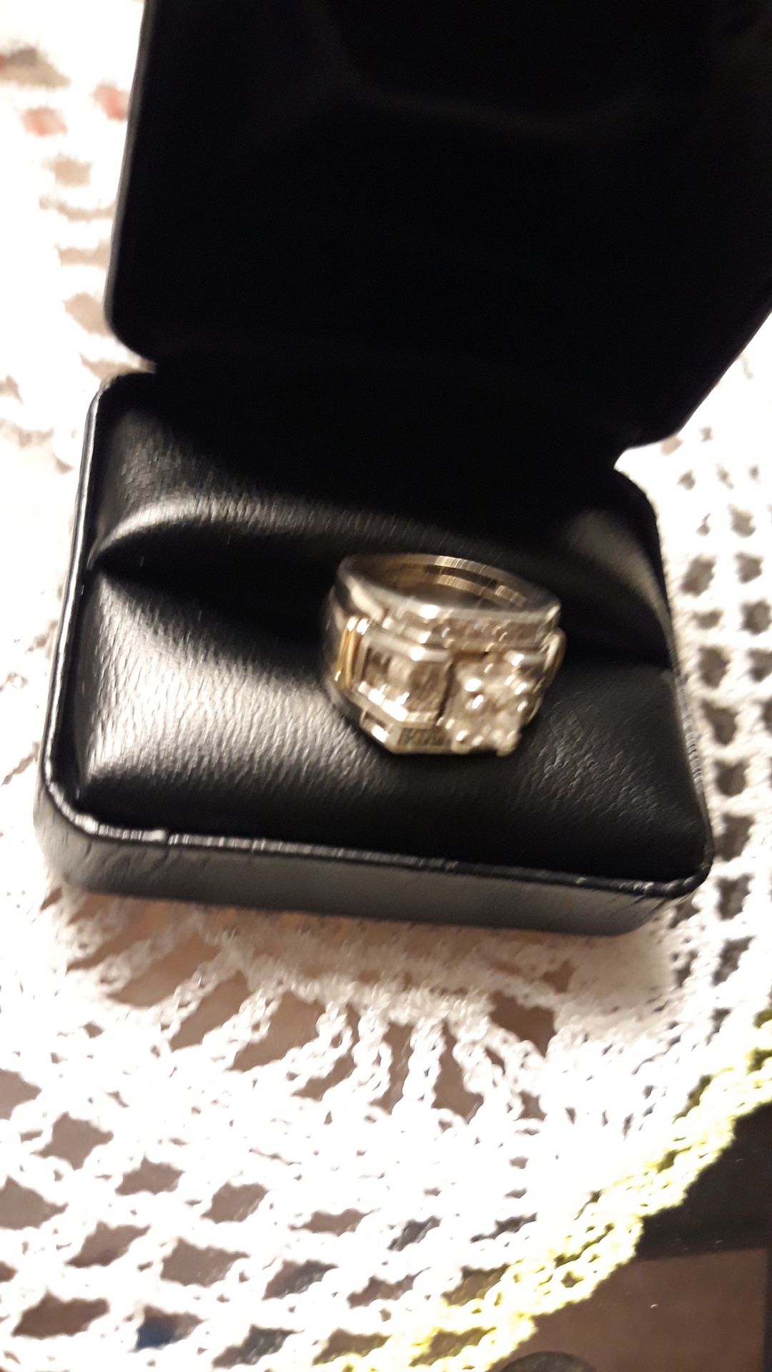Beautiful princess diamond ring.