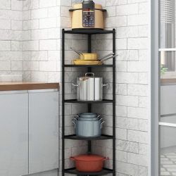 5-Tier Kitchen Corner Shelf Rack X(141)