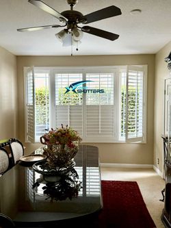FREE Plantation Shutters (ESTIMATES & SAME DAY PRICING)- Custom, Hard Wood, Interior Window Treatments. Persianas de Madera. Se Habla Espanol.