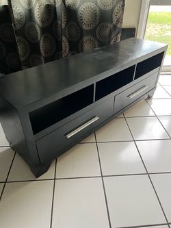Tv stand with shelves