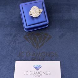 Ring Engagement Diamonds Real / Yellow Gold