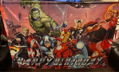 HBD Avengers Banner