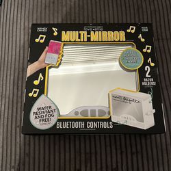 Bluetooth Shower Mirror/Speaker 