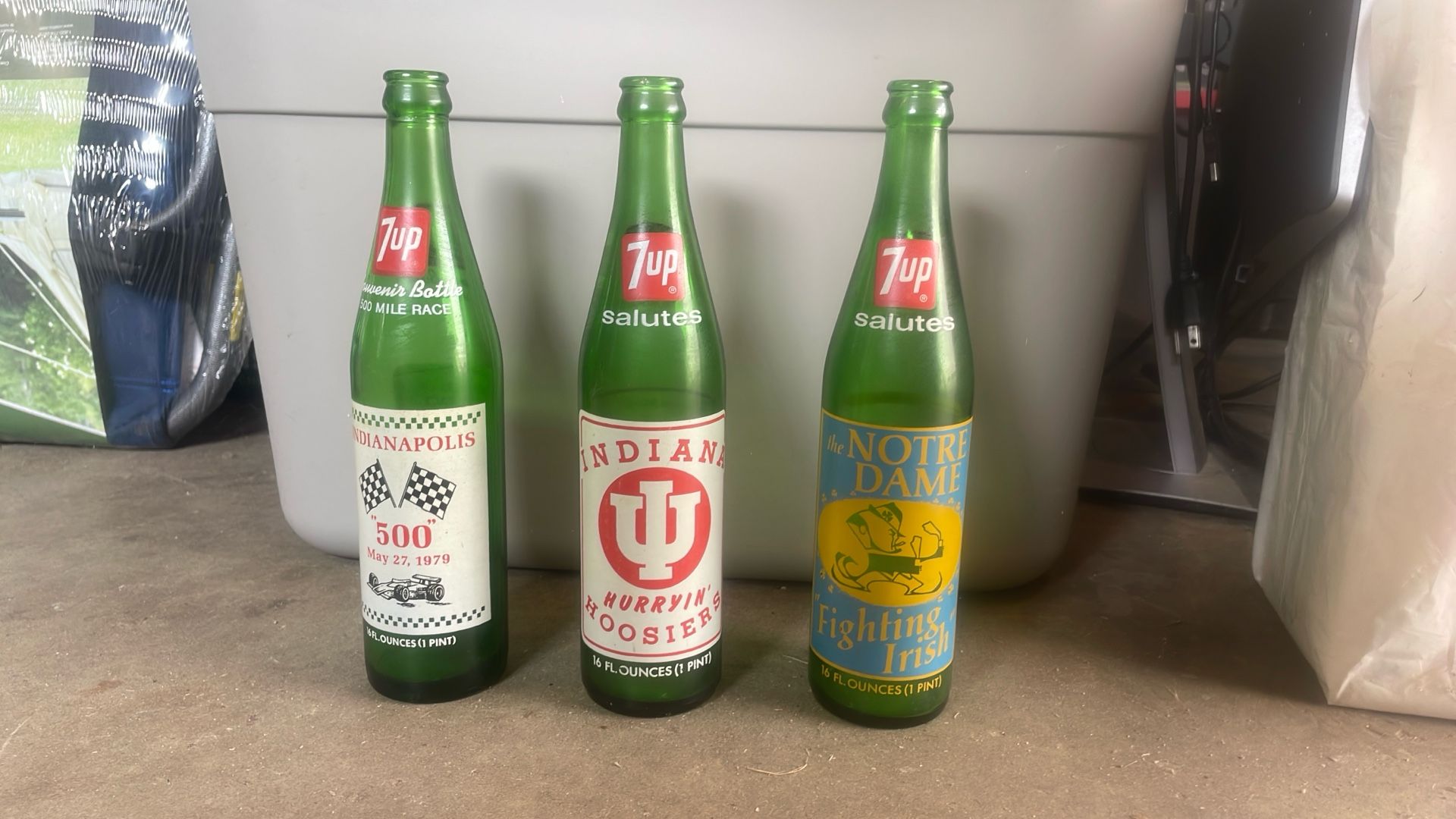 Commemorative 7up Bottles