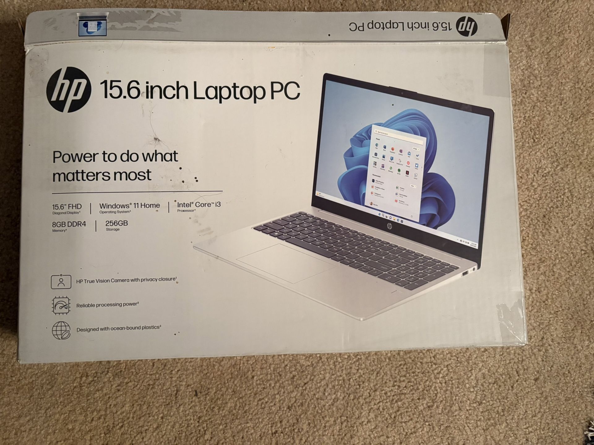 HP 15.6” Windows Laptop