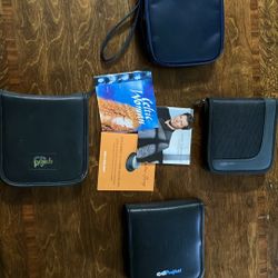 Lot of 4 CD Cases and Mainstays CD Storage Cases