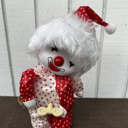 Vintage 1988 Musical Clown Wind Up Doll