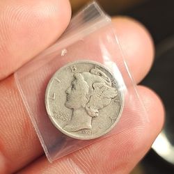 1941 Mercury Dime 90% SILVER