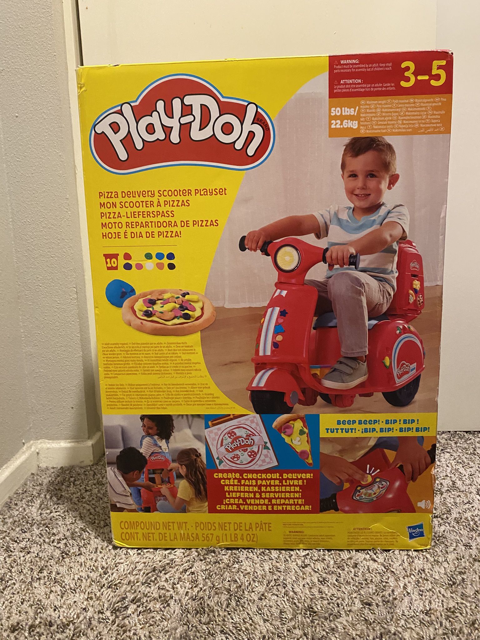 Play-Doh Pizza Delivery Scooter