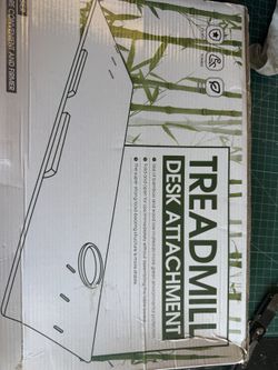 Bamboo Treadmill Desk Attachment – Brand New
